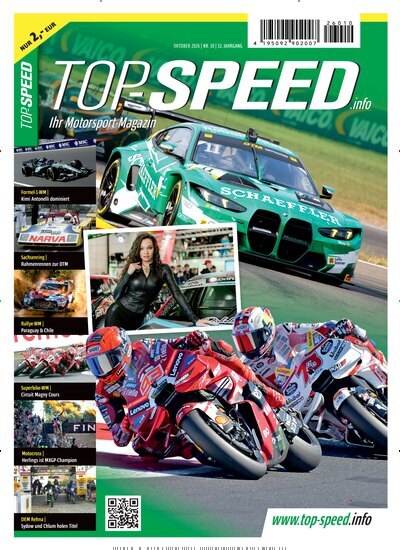 Titelbild der Ausgabe 10/2026 von Top Speed. Diese Zeitschrift und viele weitere Automagazine und Motorradzeitschriften als Abo oder epaper bei United Kiosk online kaufen.