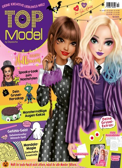 Titelbild der Ausgabe 10/2025 von TOPModel Magazin. Diese Zeitschrift und viele weitere Jugendzeitschriften und Kinderzeitschriften als Abo oder epaper bei United Kiosk online kaufen.