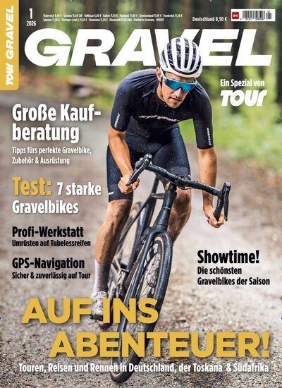 Titelbild der Ausgabe 2/2026 von Tour Sonderheft. Diese Zeitschrift und viele weitere Sportmagazine als Abo oder epaper bei United Kiosk online kaufen.