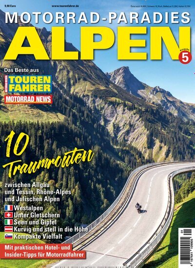 Titelbild der Ausgabe 1/2025 von Tourenfahrer Sonderheft. Diese Zeitschrift und viele weitere Automagazine und Motorradzeitschriften als Abo oder epaper bei United Kiosk online kaufen.