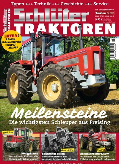 Titelbild der Ausgabe 20/2023 von Traktor Classic Sonderheft. Diese Zeitschrift und viele weitere Automagazine und Motorradzeitschriften als Abo oder epaper bei United Kiosk online kaufen.