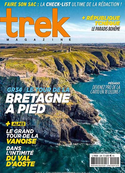 Titelbild der Ausgabe 1/2022 von trek magazine. Diese Zeitschrift und viele weitere Reisemagazine, Freizeitmagazine und Wissensmagazine als Abo oder epaper bei United Kiosk online kaufen.
