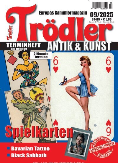 Titelbild der Ausgabe 9/2025 von Trödler. Diese Zeitschrift und viele weitere Reisemagazine, Freizeitmagazine und Wissensmagazine als Abo oder epaper bei United Kiosk online kaufen.