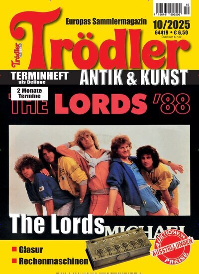 Titelbild der Ausgabe 10/2025 von Trödler. Diese Zeitschrift und viele weitere Reisemagazine, Freizeitmagazine und Wissensmagazine als Abo oder epaper bei United Kiosk online kaufen.