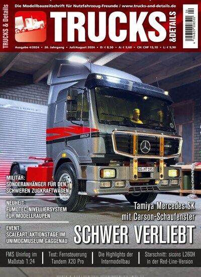 Titelbild der Ausgabe 4/2024 von Trucks & Details. Diese Zeitschrift und viele weitere Reisemagazine, Freizeitmagazine und Wissensmagazine als Abo oder epaper bei United Kiosk online kaufen.