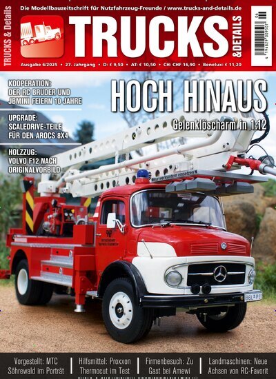 Titelbild der Ausgabe 6/2025 von Trucks & Details. Diese Zeitschrift und viele weitere Reisemagazine, Freizeitmagazine und Wissensmagazine als Abo oder epaper bei United Kiosk online kaufen.