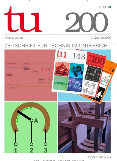Titelbild der Ausgabe 200/2026 von tu - Technik im Unterricht. Diese Zeitschrift und viele weitere Zeitschriften für Pädagogik als Abo oder epaper bei United Kiosk online kaufen.