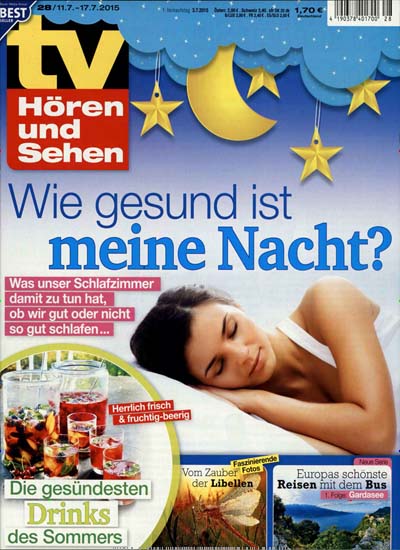 TV Hören und Sehen + tv world aktuelles Titelbild Ausgabe 28/2015 Aktuelles Titelbild von TV Hören und Sehen + tv world. Entdecken Sie jetzt die Ausgabe 28/2015. Lesen Sie gerne Hobbymagazine, Touristikzeitschriften und Sport-Fachzeitschriften? Dann empfehlen wir Ihnen TV Hören und Sehen + tv world als Abo oder Geschenkabo.
