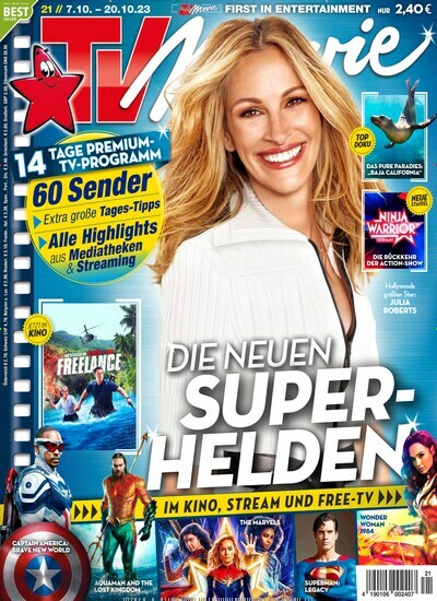 Titelbild der Ausgabe 21/2023 von TV Movie. Diese Zeitschrift und viele weitere Programmzeitschriften als Abo oder epaper bei United Kiosk online kaufen.
