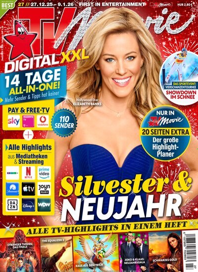 Titelbild der Ausgabe 27/2025 von TV Movie Digital XXL. Diese Zeitschrift und viele weitere Programmzeitschriften als Abo oder epaper bei United Kiosk online kaufen.