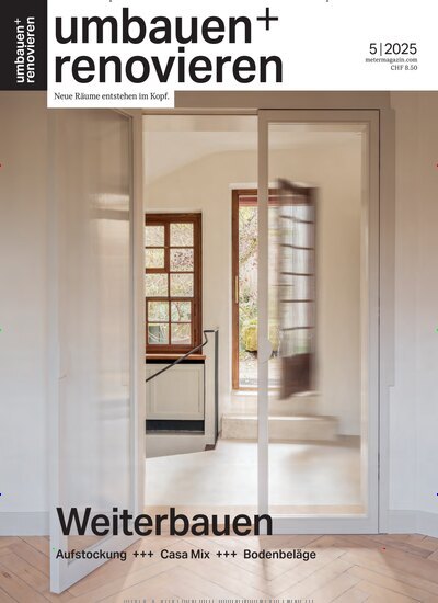 Titelbild der Ausgabe 5/2025 von Umbauen + Renovieren. Diese Zeitschrift und viele weitere Gartenzeitschriften und Wohnzeitschriften als Abo oder epaper bei United Kiosk online kaufen.