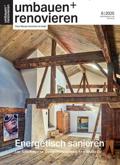 Titelbild der Ausgabe 6/2025 von Umbauen + Renovieren. Diese Zeitschrift und viele weitere Gartenzeitschriften und Wohnzeitschriften als Abo oder epaper bei United Kiosk online kaufen.