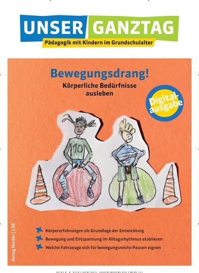 Titelbild der Ausgabe 1/2026 von Unser Ganztag. Diese Zeitschrift und viele weitere Zeitschriften für Pädagogik als Abo oder epaper bei United Kiosk online kaufen.