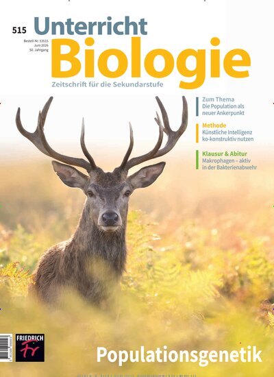 Titelbild der Ausgabe 515/2026 von Unterricht Biologie. Diese Zeitschrift und viele weitere Zeitschriften für Pädagogik als Abo oder epaper bei United Kiosk online kaufen.