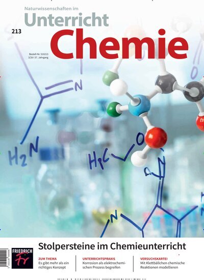 Titelbild der Ausgabe 213/2026 von Unterricht Chemie. Diese Zeitschrift und viele weitere Zeitschriften für Pädagogik als Abo oder epaper bei United Kiosk online kaufen.
