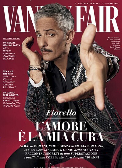 Titelbild der Ausgabe 22/2023 von Vanity Fair Italien. Diese Zeitschrift und viele weitere Lifestylemagazine und Peoplemagazine als Abo oder epaper bei United Kiosk online kaufen.