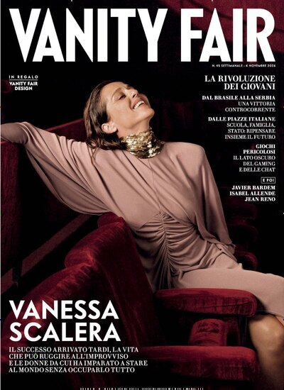 Titelbild der Ausgabe 35/2026 von Vanity Fair Italien. Diese Zeitschrift und viele weitere Lifestylemagazine und Peoplemagazine als Abo oder epaper bei United Kiosk online kaufen.