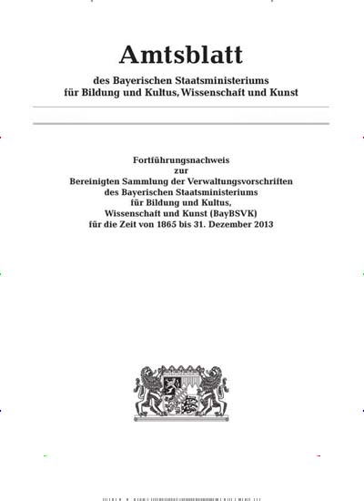 Titelbild der Ausgabe 38/2024 von Veröffentlichungen der Bayerischen Staatsministerien für Unterricht und Kultus sowie für Wissenschaft und Kunst. Diese Zeitschrift und viele weitere Zeitschriften für Pädagogik als Abo oder epaper bei United Kiosk online kaufen.