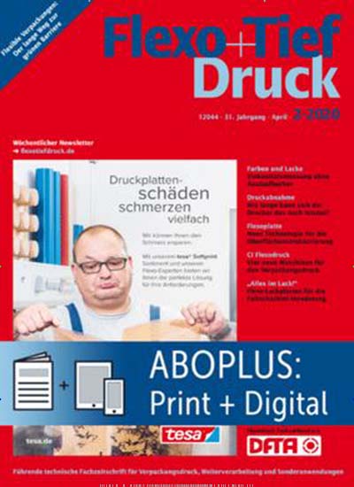 Titelbild der Ausgabe 2/2020 von VerpackungsDruck & Converting. Diese Zeitschrift und viele weitere Industriemagazine und Handwerkmagazine als Abo oder epaper bei United Kiosk online kaufen.