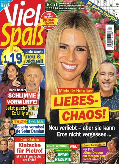 Titelbild der Ausgabe 21/2026 von Viel Spaß. Diese Zeitschrift und viele weitere Frauenzeitschriften als Abo oder epaper bei United Kiosk online kaufen.