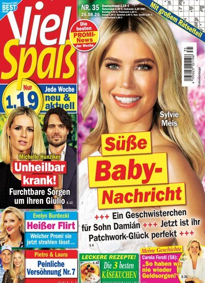 Titelbild der Ausgabe 35/2026 von Viel Spaß. Diese Zeitschrift und viele weitere Frauenzeitschriften als Abo oder epaper bei United Kiosk online kaufen.