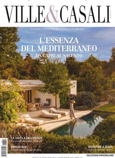 Titelbild der Ausgabe 395/2025 von Ville & Casali. Diese Zeitschrift und viele weitere Gartenzeitschriften und Wohnzeitschriften als Abo oder epaper bei United Kiosk online kaufen.