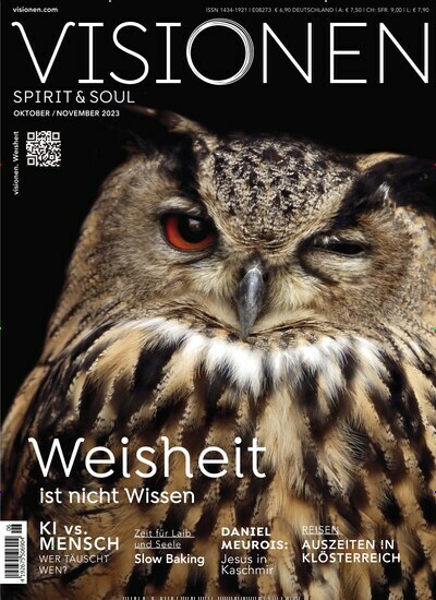 Titelbild der Ausgabe 6/2023 von Visionen. Diese Zeitschrift und viele weitere Frauenzeitschriften als Abo oder epaper bei United Kiosk online kaufen.