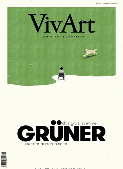 Titelbild der Ausgabe 1/2026 von VivArt Darmstadt. Diese Zeitschrift und viele weitere Reisemagazine, Freizeitmagazine und Wissensmagazine als Abo oder epaper bei United Kiosk online kaufen.