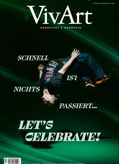 Titelbild der Ausgabe 4/2025 von VivArt Darmstadt. Diese Zeitschrift und viele weitere Reisemagazine, Freizeitmagazine und Wissensmagazine als Abo oder epaper bei United Kiosk online kaufen.