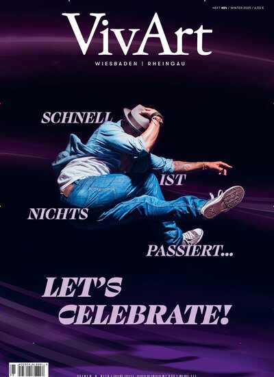 Titelbild der Ausgabe 84/2025 von VivArt Wiesbaden. Diese Zeitschrift und viele weitere Reisemagazine, Freizeitmagazine und Wissensmagazine als Abo oder epaper bei United Kiosk online kaufen.