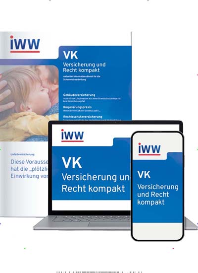 Titelbild der Ausgabe 2/2026 von VK Versicherung und Recht kompakt. Diese Zeitschrift und viele weitere Jurazeitschriften und Zeitschriften für Verwaltung als Abo oder epaper bei United Kiosk online kaufen.