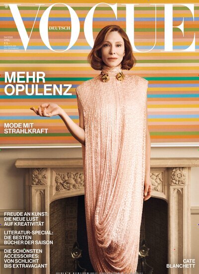 Titelbild der Ausgabe 4/2026 von VOGUE. Diese Zeitschrift und viele weitere Modemagazine und DIY-Magazine als Abo oder epaper bei United Kiosk online kaufen.
