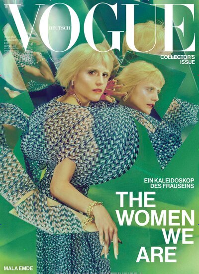 Titelbild der Ausgabe 8/2026 von VOGUE. Diese Zeitschrift und viele weitere Modemagazine und DIY-Magazine als Abo oder epaper bei United Kiosk online kaufen.