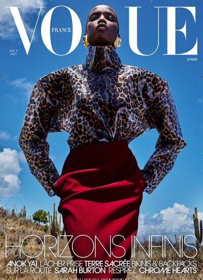 Titelbild der Ausgabe 7/2025 von Vogue Frankreich. Diese Zeitschrift und viele weitere Modemagazine und DIY-Magazine als Abo oder epaper bei United Kiosk online kaufen.