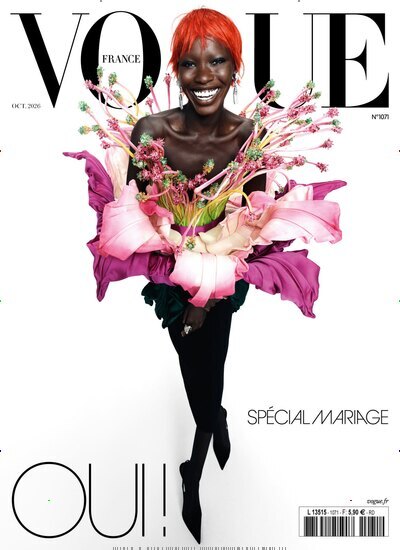 Titelbild der Ausgabe 10/2026 von Vogue Frankreich. Diese Zeitschrift und viele weitere Modemagazine und DIY-Magazine als Abo oder epaper bei United Kiosk online kaufen.