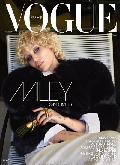 Titelbild der Ausgabe 11/2025 von Vogue Frankreich. Diese Zeitschrift und viele weitere Modemagazine und DIY-Magazine als Abo oder epaper bei United Kiosk online kaufen.
