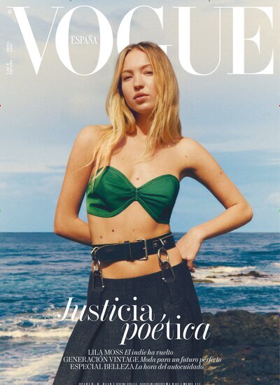 Titelbild der Ausgabe 4/2025 von Vogue Spanien. Diese Zeitschrift und viele weitere Modemagazine und DIY-Magazine als Abo oder epaper bei United Kiosk online kaufen.