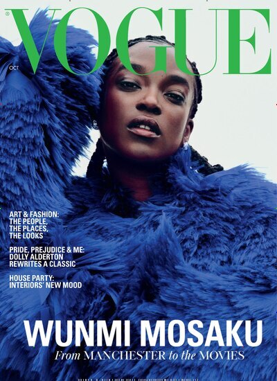 Titelbild der Ausgabe 10/2026 von Vogue UK. Diese Zeitschrift und viele weitere Modemagazine und DIY-Magazine als Abo oder epaper bei United Kiosk online kaufen.