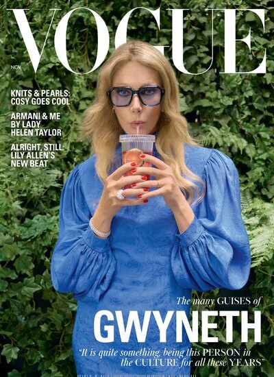 Titelbild der Ausgabe 11/2025 von Vogue UK. Diese Zeitschrift und viele weitere Modemagazine und DIY-Magazine als Abo oder epaper bei United Kiosk online kaufen.