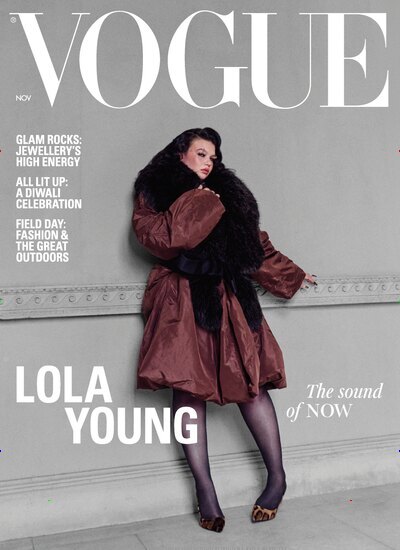 Titelbild der Ausgabe 11/2026 von Vogue UK. Diese Zeitschrift und viele weitere Modemagazine und DIY-Magazine als Abo oder epaper bei United Kiosk online kaufen.