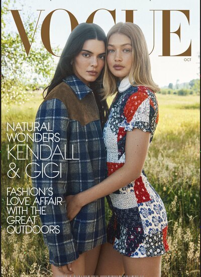 Titelbild der Ausgabe 10/2025 von Vogue USA. Diese Zeitschrift und viele weitere Modemagazine und DIY-Magazine als Abo oder epaper bei United Kiosk online kaufen.