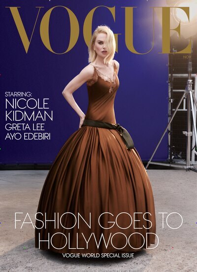 Titelbild der Ausgabe 11/2025 von Vogue USA. Diese Zeitschrift und viele weitere Modemagazine und DIY-Magazine als Abo oder epaper bei United Kiosk online kaufen.