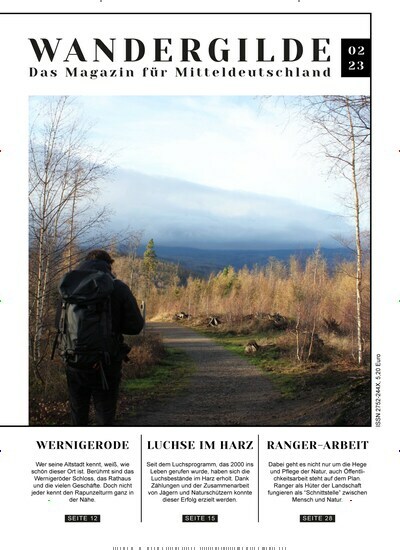 Titelbild der Ausgabe 2/2023 von Wandergilde. Diese Zeitschrift und viele weitere Reisemagazine, Freizeitmagazine und Wissensmagazine als Abo oder epaper bei United Kiosk online kaufen.