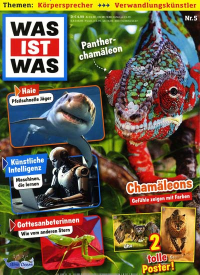 Titelbild der Ausgabe 5/2023 von Was ist Was Magazin. Diese Zeitschrift und viele weitere Jugendzeitschriften und Kinderzeitschriften als Abo oder epaper bei United Kiosk online kaufen.