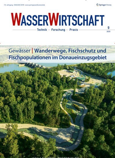 Titelbild der Ausgabe 9/2025 von WasserWirtschaft. Diese Zeitschrift und viele weitere Naturzeitschriften, Landwirtschaftszeitungen und Umweltmagazine als Abo oder epaper bei United Kiosk online kaufen.