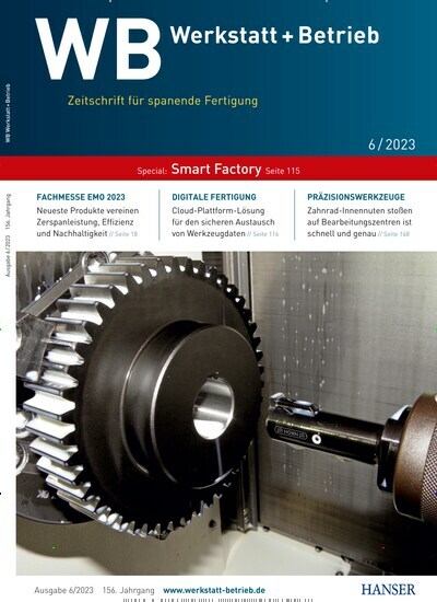 Titelbild der Ausgabe 6/2023 von WB Werkstatt + Betrieb. Diese Zeitschrift und viele weitere Industriemagazine und Handwerkmagazine als Abo oder epaper bei United Kiosk online kaufen.
