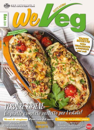 Titelbild der Ausgabe 4/2025 von We Veg . Diese Zeitschrift und viele weitere Kochzeitschriften und Backzeitschriften als Abo oder epaper bei United Kiosk online kaufen.