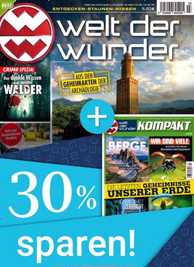Titelbild der Ausgabe 3/2026 von Welt der Wunder Zeitschriften Bundle. Diese Zeitschrift und viele weitere Reisemagazine, Freizeitmagazine und Wissensmagazine als Abo oder epaper bei United Kiosk online kaufen.