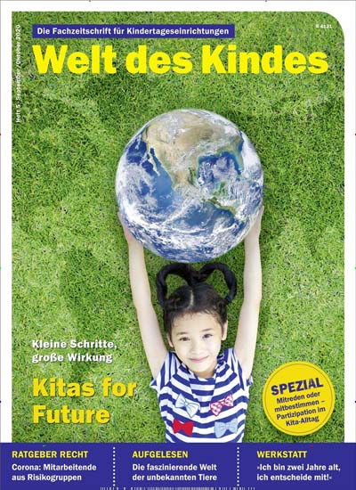 Titelbild der Ausgabe 5/2021 von Welt des Kindes. Diese Zeitschrift und viele weitere Zeitschriften für Pädagogik als Abo oder epaper bei United Kiosk online kaufen.