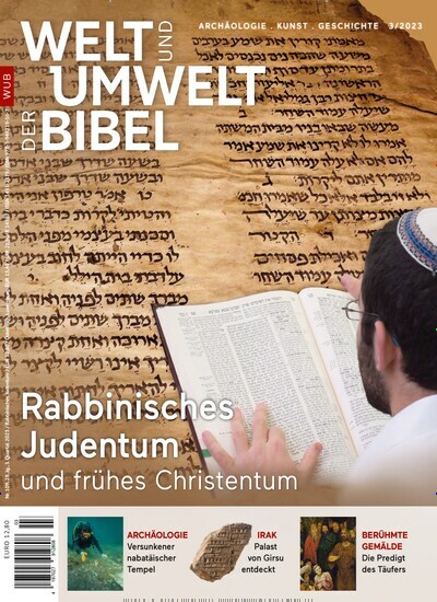 Titelbild der Ausgabe 3/2023 von Welt und Umwelt der Bibel. Diese Zeitschrift und viele weitere Kunstmagazine und Kulturmagazine als Abo oder epaper bei United Kiosk online kaufen.